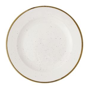 Churchill Stonecast Barley White Profile Plates 260mm (12 Pack) - JC751 - 1