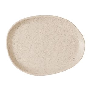Churchill Stonecast Natural Organic Platters Nutmeg Cream 260x200mm (6 Pack) - JF662 - 1