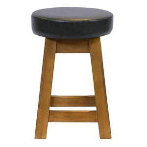 Everyday Wessex Weathered Oak Low Stool with Bison Cedar Seat (2 Pack) - JF988 - 1