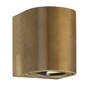 Nordlux Canto 2 Outdoor Wall Light Brass - JE734 - 1
