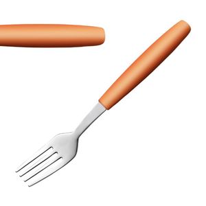 Amefa PIXEL Dessert Forks Orange (12 Pack) - JD284 - 1