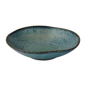 Churchill Envisage Cascade Sapphire Blue Natural Bowls 250mm (6 Pack) - JC660 - 1