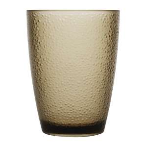 DC931 - Kristallon Polycarbonate Tumbler Pebbled Tan 275ml - Case 6 - DC931