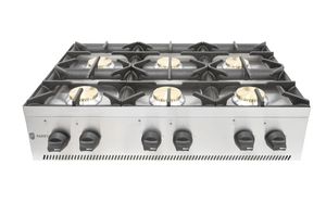Parry LPG Gas Boiling Hob - AG6HP - 1