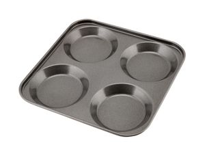Carbon Steel Non-Stick 4 Cup York. Pudd Tray - YT-CS4 - 1