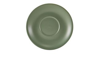 GenWare Porcelain Matt Sage Saucer 16cm/ 6.25 (Pack of 6) - 182115MSG - 1