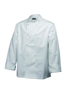 Basic Stud Jacket (Long Sleeve) White XXL Size - NJ01-XXL - 1