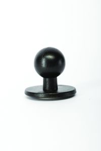 Stud Button For Chef Jacket - Black (Pk 12) - STUDBUTTONB - 1