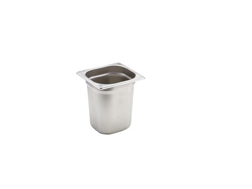 St/St Gastronorm Pan 1/6 - 200mm Deep - GN16-200 - 1