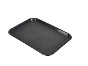 Fast Food Tray Black Large - CT1418-03 - 1