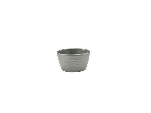 GenWare Melamine Matt Grey Ripple Ramekin 56ml/ 2oz (Pack of 24) - R278-04 - 1