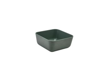 GenWare Melamine Green Jute Square Buffet Bowl 20cm - JT201167 - 1