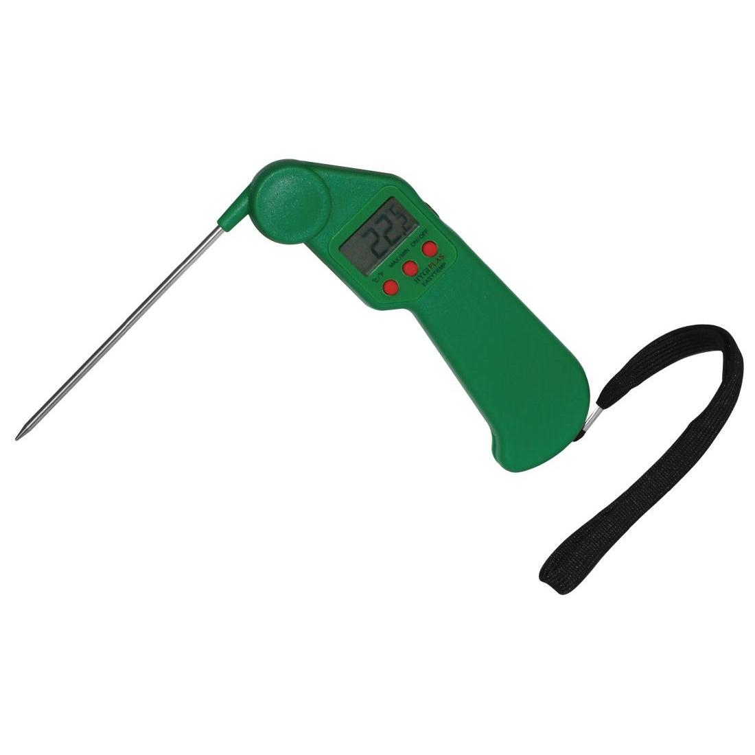 CF911 - Hygiplas Easytemp Colour Coded Green Thermometer- Each - CF911