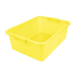 Vollrath Traex® Colour-Mate Yellow Perforated Drain Box 7-inch - 1