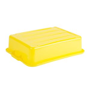 Vollrath Traex® Colour-Mate Yellow Food Storage Box 5-inch - 3