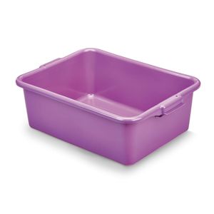 Vollrath Traex® Colour-Mate Purple Food Storage Box 7-inch - 1