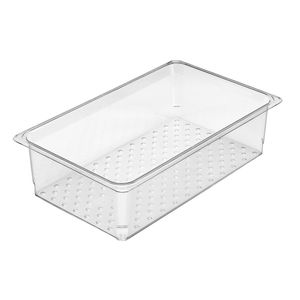 Cambro 127mm Deep 1/1 Clear GN Colander Pan - 1