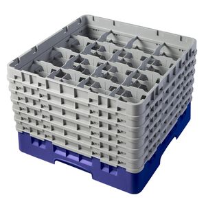 Cambro H298mm Navy 16 Compartment Camrack - 1