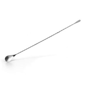 Pujadas L400mm Silver Cocktail Spoon - 1