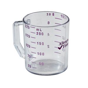 Cambro 236ml Allergen-Safe Measuring Jug - 1