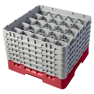 Cambro H320mm Red 25 Compartment Camrack - 1