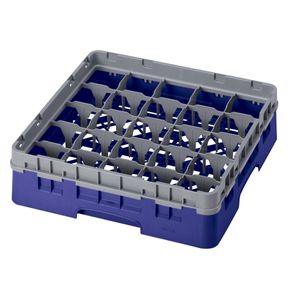 Cambro H92mm Navy 25 Compartment Camrack - 1