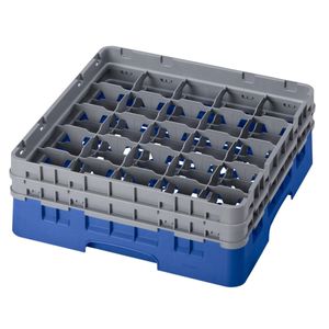 Cambro H133mm Blue 25 Compartment Camrack - 1