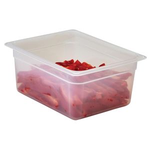 Cambro 150mm Deep 1/2 Translucent Polypropylene GN Pan - 3