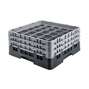 Cambro H155mm Black 36 Compartment Camrack - 1