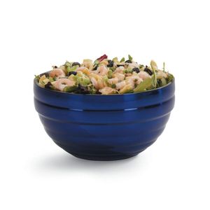 Vollrath 6.6L Blue Round Insulated Bowl - 3