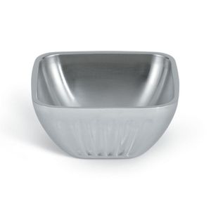 Vollrath 0.71L Fluted Square Bowl - 1