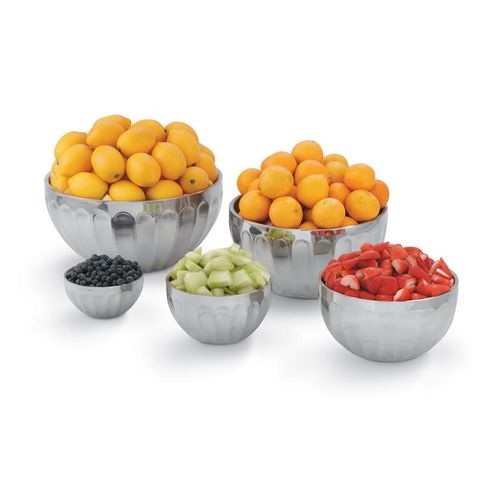 Vollrath 6.6L Fluted Round Bowl - 2