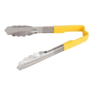 Vollrath Yellow One-piece Kool-Touch Utility Grip Tong 152mm - 1