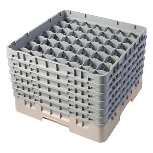 Cambro H298mm Beige 49 Compartment Camrack - 1