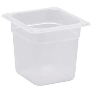 Cambro 150mm Deep 1/6 Translucent Polypropylene GN Pan - 1