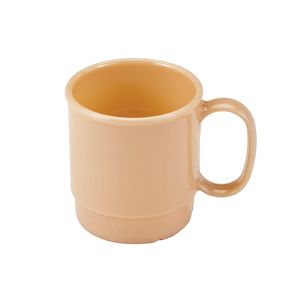 Cambro 239ml Beige Camwear Polycarbonate Stacking Cup - 1