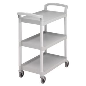Cambro 136kg Speckled Grey KD Service Cart - 1