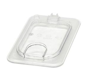 Cambro Clear 1/9 GN Solid FlipLid - 1