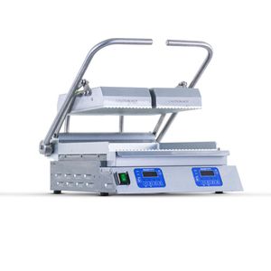 Prince Castle NCG14 Dual Ribbed MultiFlex Contact Grill - 3