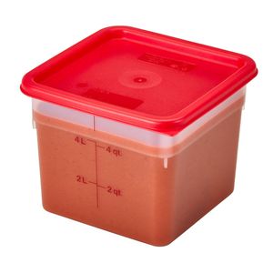 Cambro 5.7 - 7.6L CamSquare Poly Lid - 3