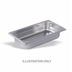 Pujadas GN Pro 100mm Deep 1/3 Stainless Steel Perforated Gastronorm - 1