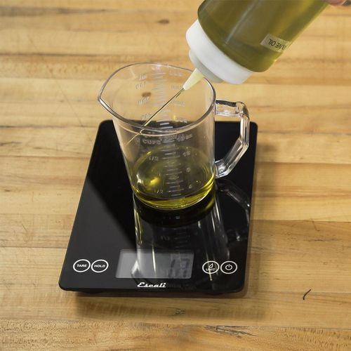 San Jamar Glass Digital Scale 7kg - 5