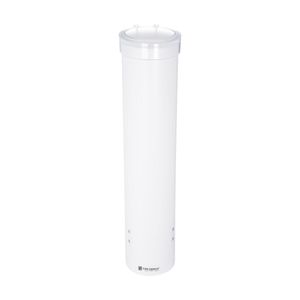 San Jamar 16 White Small Water Cup Dispenser - 3