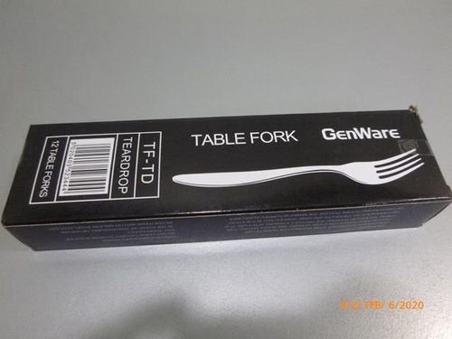 Genware Teardrop Table Fork 18/0 (Dozen) - TF-TD - 5