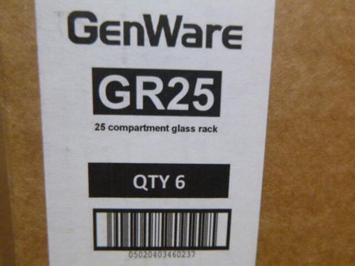 Genware 25 Compartment Glass Rack - GR25 - 8