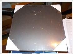Genware Natural Edge Slate Platter 28 X 28cm (Pack of 6) - SLTN-2828 - 4