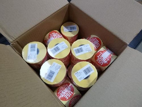 50mm Removable Use First Red Label (500) - RUF2R - 5