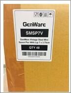 GenWare Vintage Steel Mini Sauce Pan With Lip 7 x 3.75cm (Pack of 6) - SMSP7V - 8