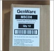 GenWare Mini Stainless Steel Casserole Dish 8.6 x 4.7cm (Pack of 12) - MSCD8 - 10