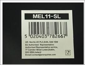 GenWare Melamine Slate Effect Platter GN 1/1 - MEL11-SL - 13